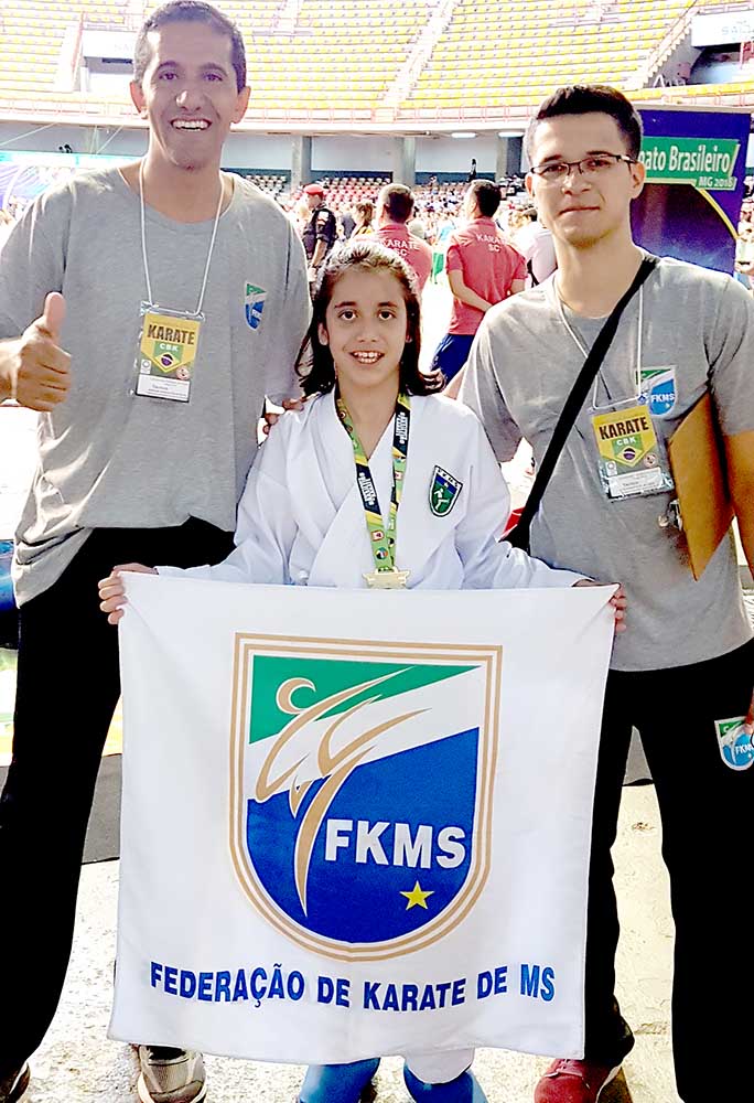 Atleta mirim é vice campeão brasileiro