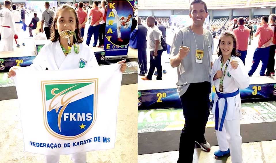 Atleta mirim é vice campeão brasileiro